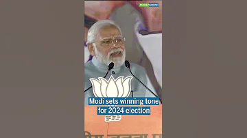Modi Sets Winning Tone For 2024 Elections Shorts 
