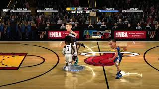 NBA Jam On Fire Edition Miami Heat vs. Golden State Warriors Playthrough