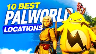 10 Palworld Best Base Locations  | Best Loot, Pals & Treasure | Best Locations In Palworld [HINDI]
