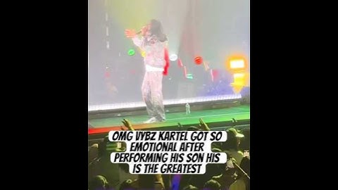 Omg😱Vybz kartel got so emotional after performing his new song “God Is The Greatest #caribbeanmusic