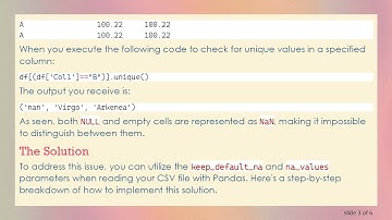 How to Handle NULL and Empty Spaces as Separate Values When Reading CSV Files with Pandas