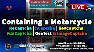 Containing a Motorcycle | Solve hCaptcha | Demo | Make Money at Home