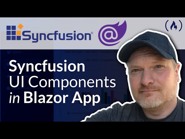 Blazor Server App with .NET 6 and Syncfusion UI Components – Full Course