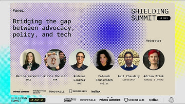 Bridging the gap between advocacy, policy, and tech - Shielding Summit Brussels