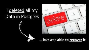 Saving My Data After a SQL Mistake: Selective Restore in PostgreSQL