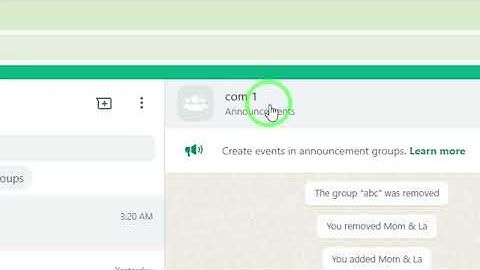 How To Find Starred Messages From A Community On WhatsApp Web On PC (New Update)