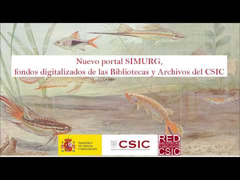 Nuevo portal Simurg, fondos digitalizados de las Bibliotecas y Archivos del CSIC