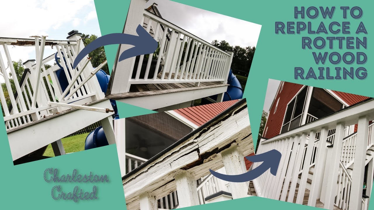 Artist & Builder : How To Repair Porch Railings and Minimize Wood