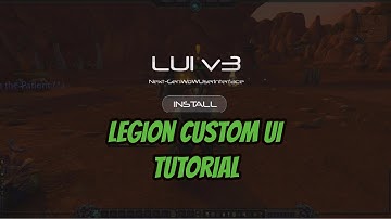 Ruffyx - WoW Legion Custom UI Tutorial