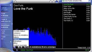 Introduction Windows Media Player 8 - Visualisation