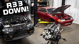 PARTING OUT MY R33 GTR!!!