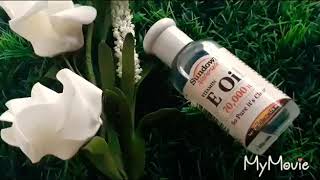 منتوج سحري للتخلص من مشاكل/تبييض بشرتكخشونة شعركالهالات السوداء Sundown Vitamin E Oil 70000 IU