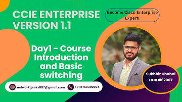 CCIE Enterprise v1.1 - Day 1 | Course Introduction & Basics