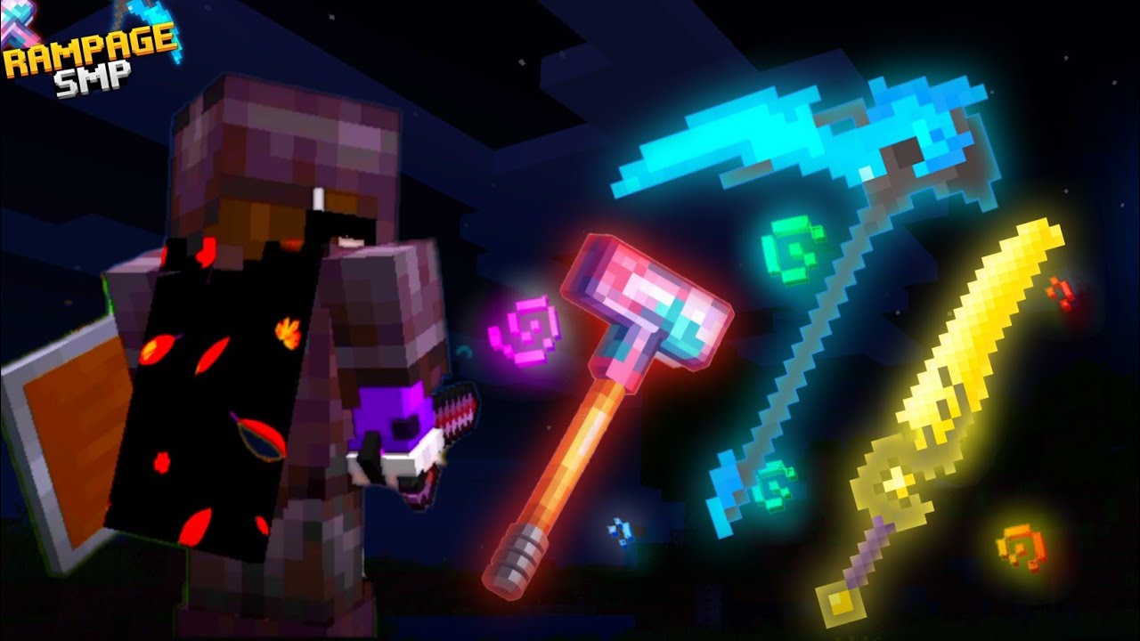 How I Craft the Most Powerful Weapons in This Minecraft SMP ।। # ...