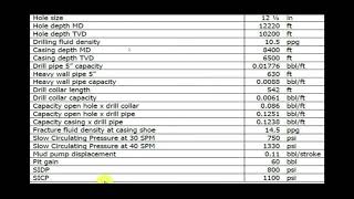 الحلقة الثامنة والثلاثون 38 :| ( Well control courses)| KILL SHEET-1