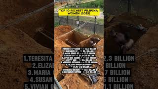 Top 10 Richest Filipina Women (2025) #wealth #rich #networth