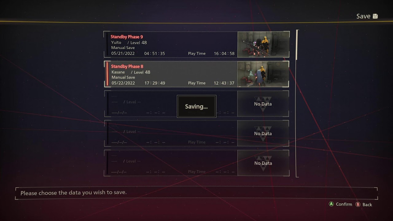 Scarlet Nexus Phase 8 Kasane