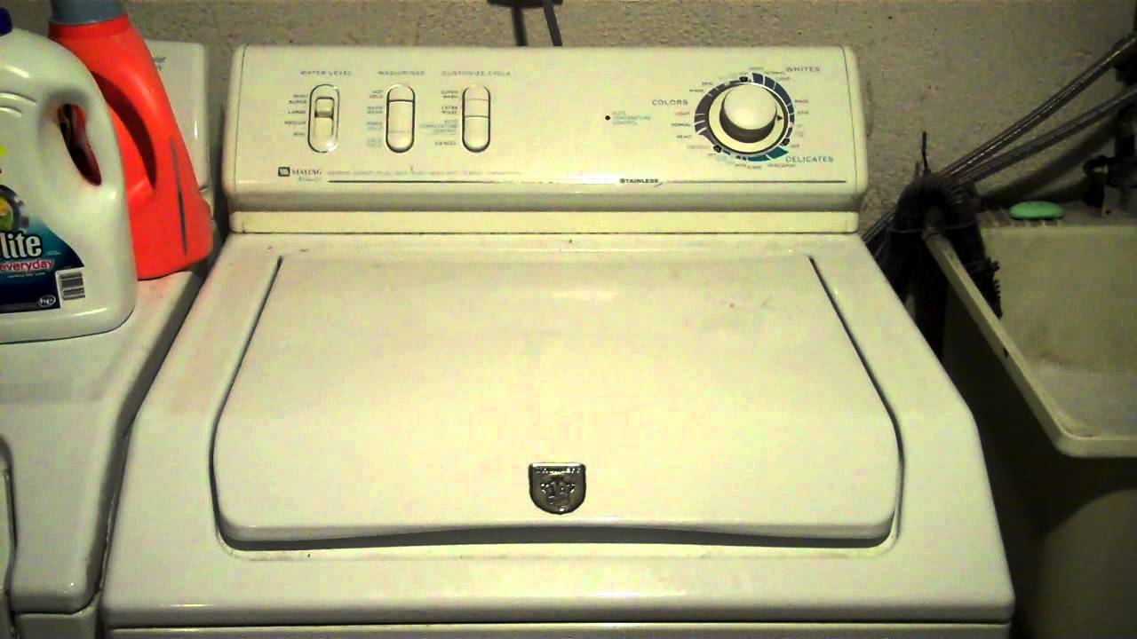 Broken Maytag Washer YouTube