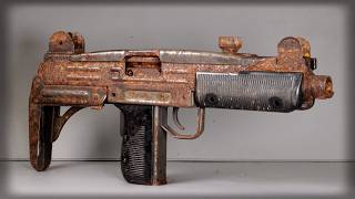 Restoring the Famous Uzi semi-auto pistol, (with test firing). #restoration