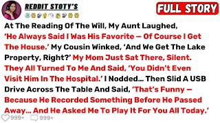 At The Reading Of The Will, My Aunt Laughed, ‘He Always Said I Was His…’ – Best Reddit Stories