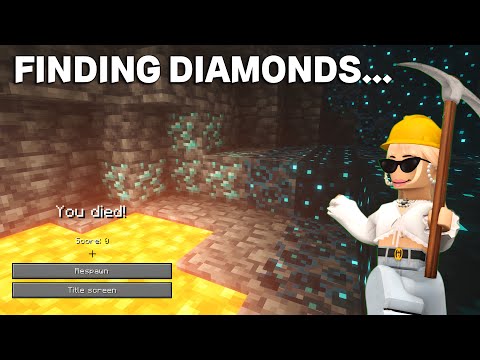 Minecraft | QUEST TO KILL THE ENDER DRAGON - Finding Diamonds - Episode 2