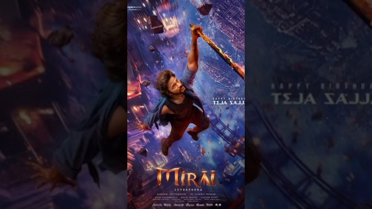Mirai Teaser Review: Teja Sajja’s Epic Fantasy Unleashed! 