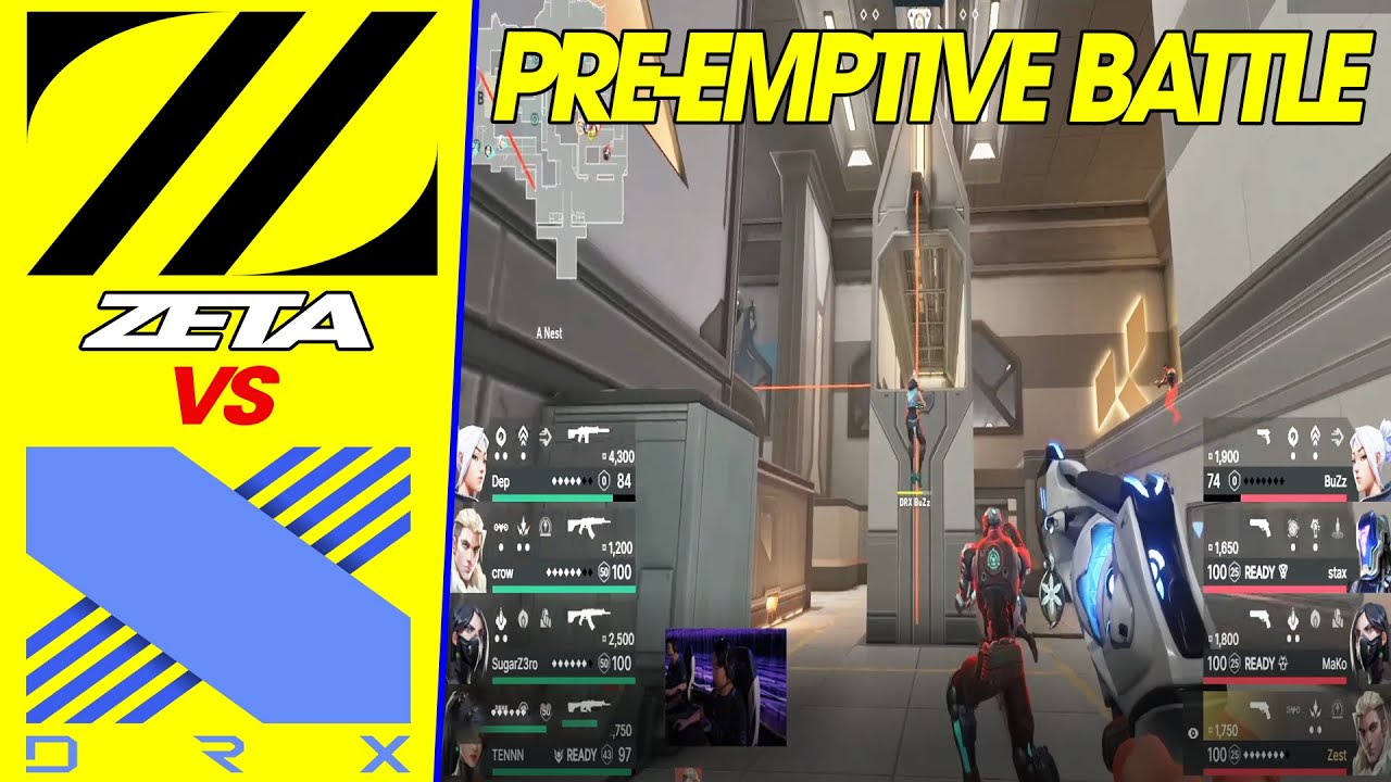 ZETA vs DRX -VALORANT HIGHLIGHTS | Verizon VCT Game Changers Series 1 Main Event - Part 1