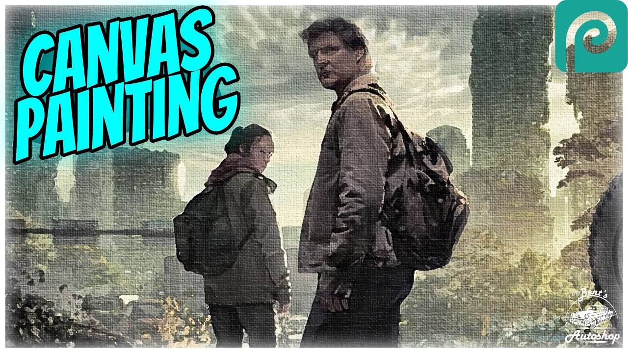 EASILY turn any image into a Canvas Painting in Photopea - | FREE PHOTOSHOP |