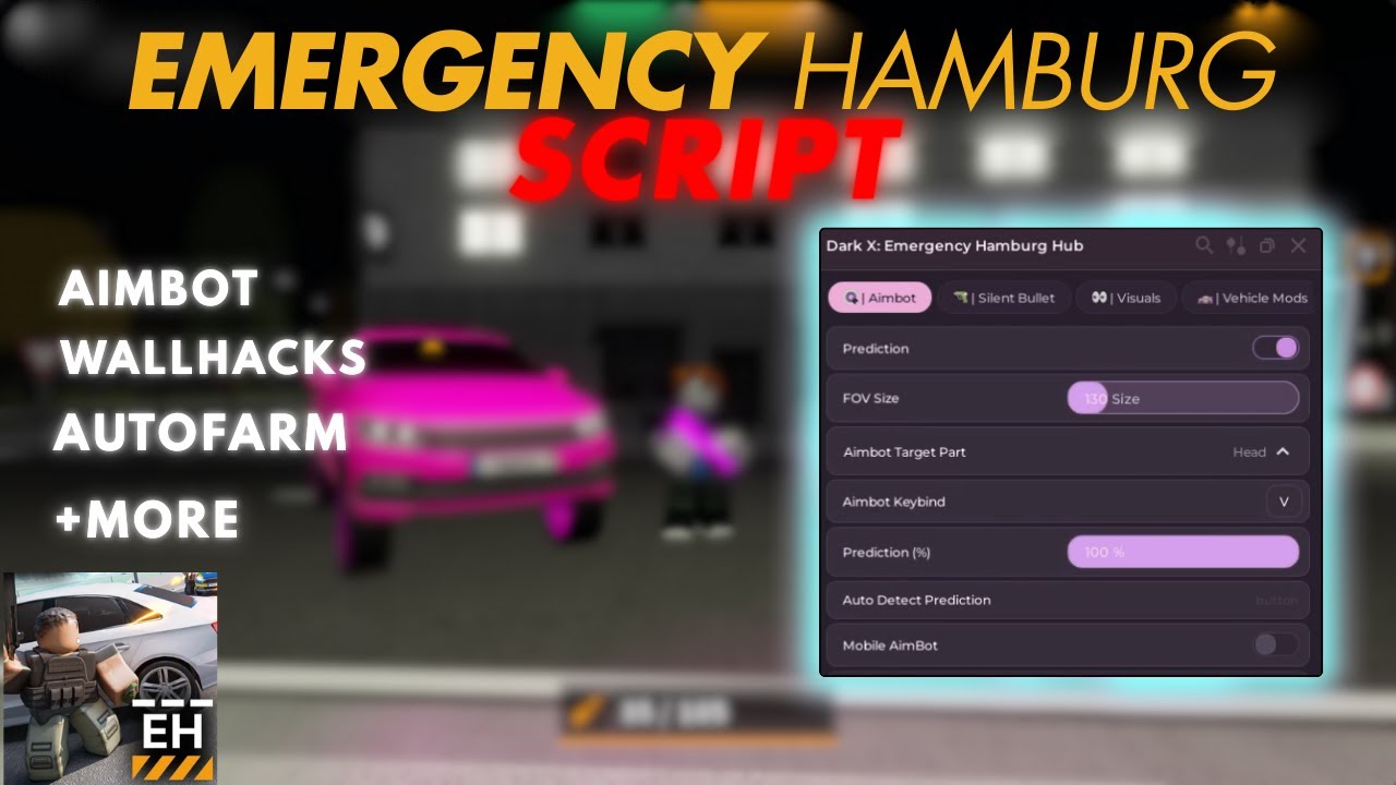 Best Emergency Hamburg Script | Trolling Roblox Cops with Aimbot