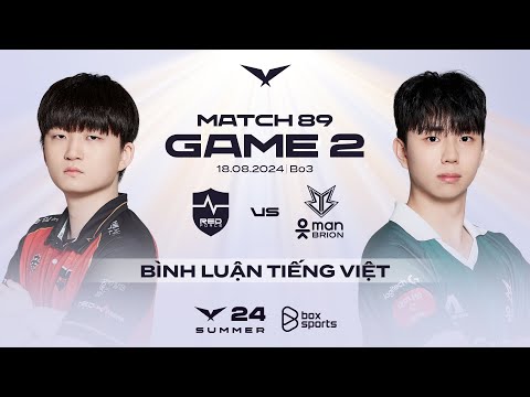 [18.08.2024] NS vs BRO | Game 2 | Bình Luận Tiếng Việt | LCK Mùa Hè 2024