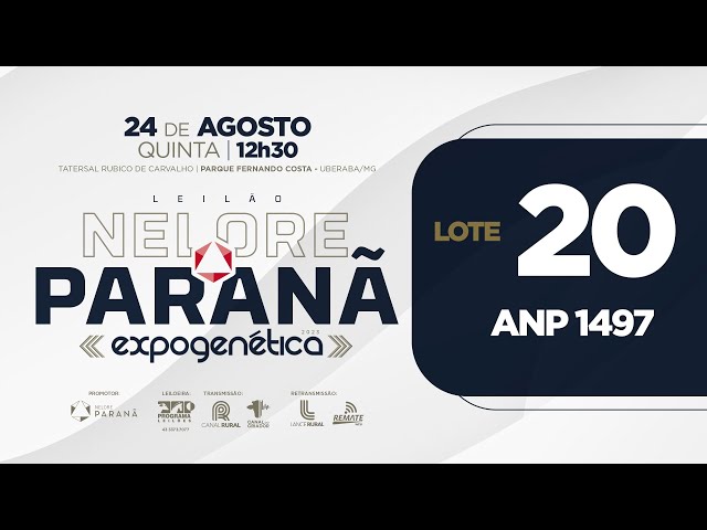 LOTE 20 ANP 1497