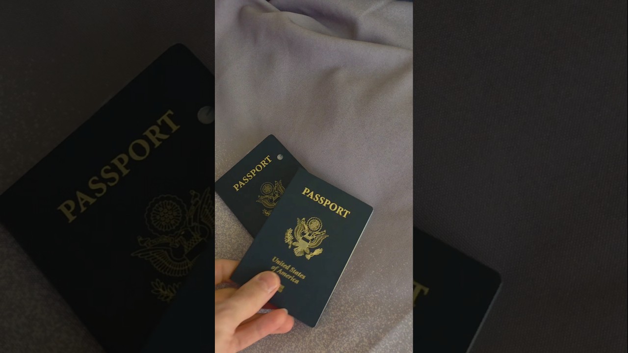 All the stamps in my completely full passport. 