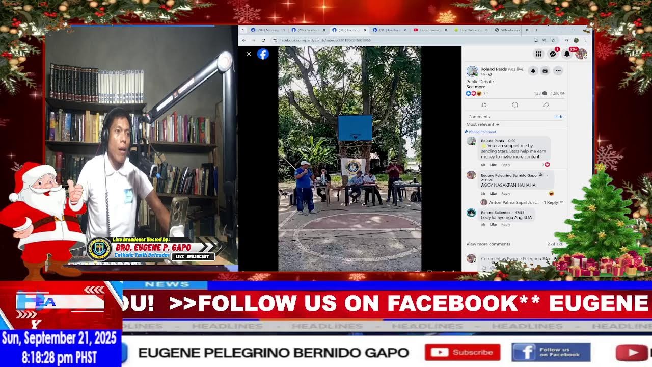 SDA  SI JOHNLOYD GP VLOG NAPAROT SA DEBATE NANIKAS PA SA LIBRO NGA KATOLIKO, LAURO LABAYOGA NIATAKI