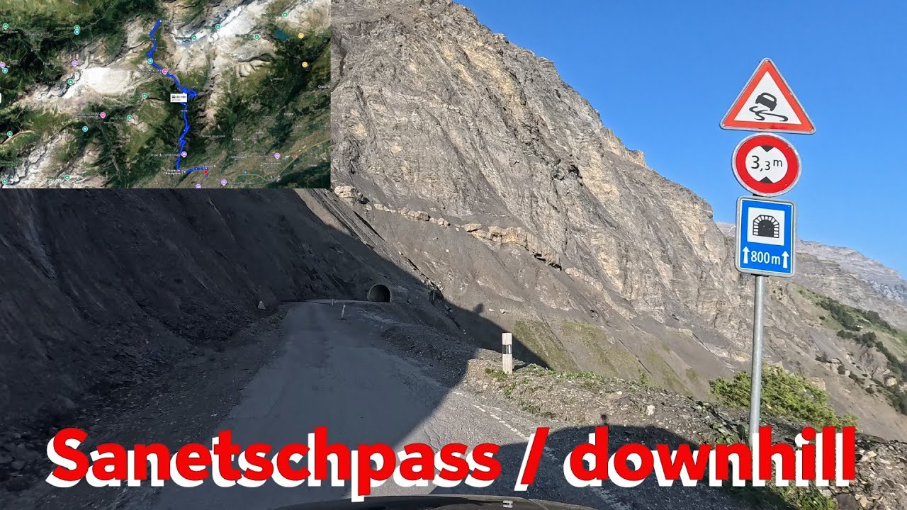 Sanetschpass / downhill