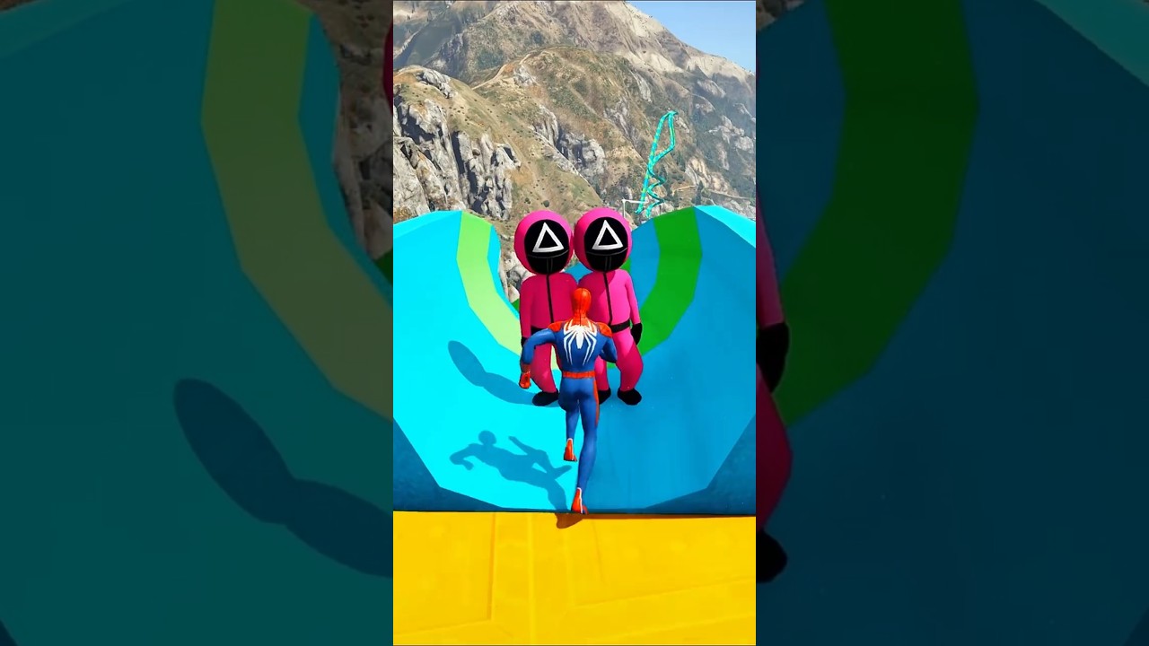 GTA 5 Spider-Man Epic Stunt and Ragdolls (Insane Moments) 