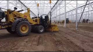 HARCON DL 2000 3D 65-75 Dozer Leveller aan het werk in Early Branch, South Carolina. In USA.