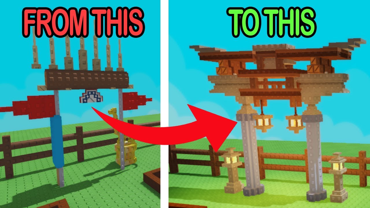 Japanese Gate Tutorial Grow a Garden