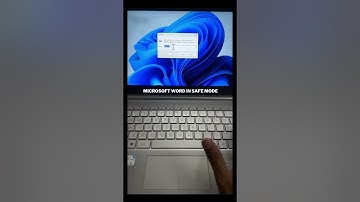 how to open Microsoft word in safe mode? #word #shorts