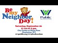 Join Us for Be My Neighbor Day 2026!