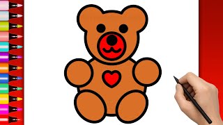 HOW TO DRAW TEDDY BEAR