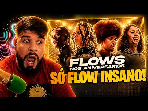 OS FLOWS MAIS INSANOS DOS ANIVERSÁRIOS BDA! IMAGINA NA BDA 10 ANOS! 🤯🔥 | REACT