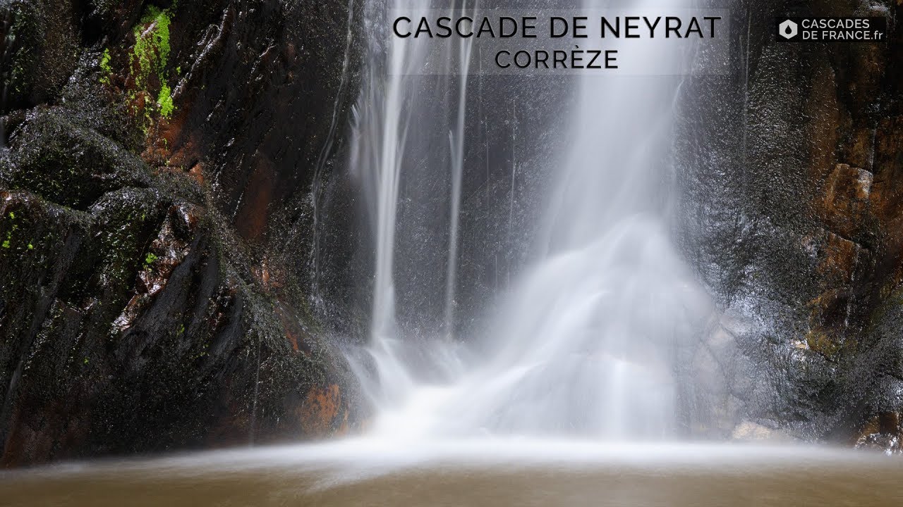 Cascade de Neyrat à Lapleau en Corrèze