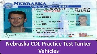 Nebraska CDL Practice Test Tanker Vehicles