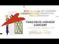 The 18th International Fryderyk Chopin Piano Competition, third prize-winners' concert, 23.10.2021