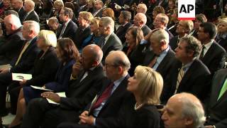 A memorial service was held Tuesday in the Capitol building to remember former House Speaker Tom Fol
