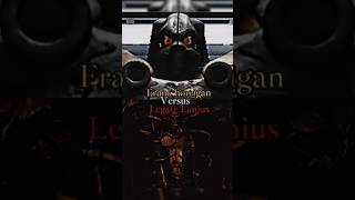 Frank Horrigan Vs Legate Lanius