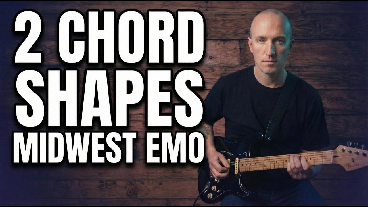 2 Chord Shapes for Instant Midwest Emo Vibes