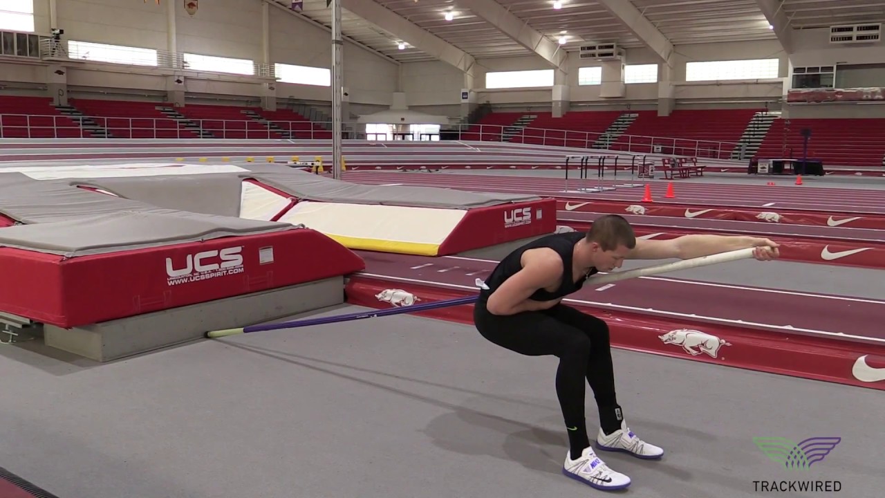 HOW TO POLE VAULT Upper Body Stretches Backward Lat Stretch YouTube