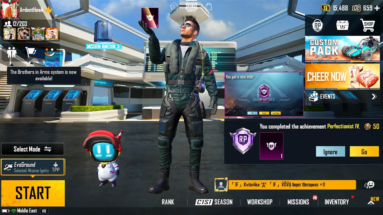 Perfectionist IV Achievement Perseverance Title In PUBG Mobile YouTube