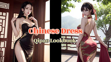 Chinese Dress | qipao | Lookbook | 4K | AI Art Lab